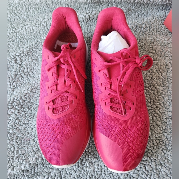 Lane Eight Women’s Relay Trainer Shoes Size 9 Unisex Hibiscus Sneakers Athletic - Picture 2 of 8